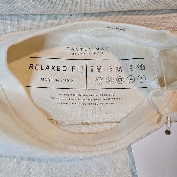 Cactus Man Men's Short Sleeve Graphic T-Shirt - Size M - Picture 6 of 9